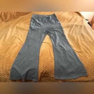 Halara Magic High Waisted Crossover Stretchy Flare Jeans